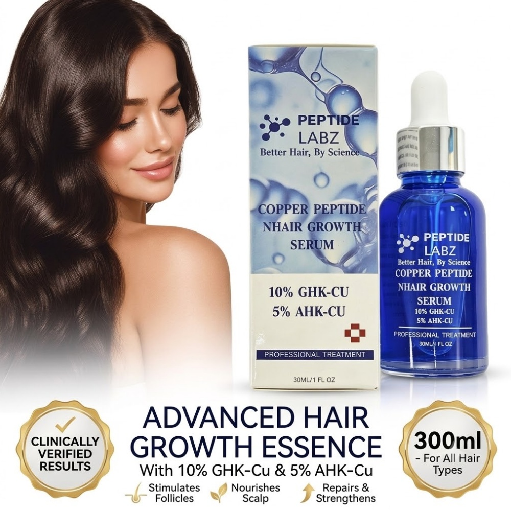 Hair Care Vegan - Hair Growth Essence Copper Peptide GHK