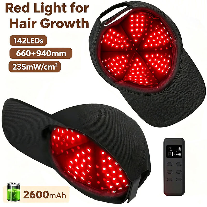 Hair Care Vegan - LED Red Light Therapy Hat For