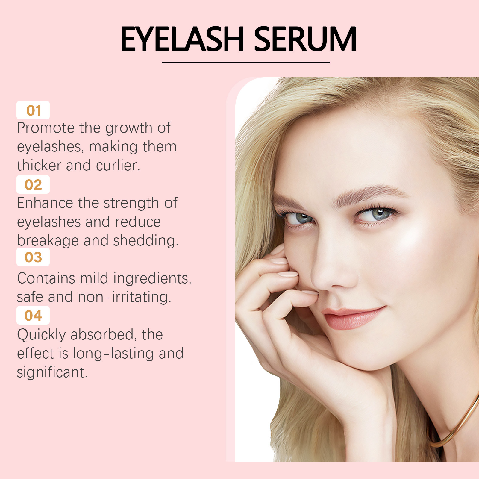 Eyelash Enhancer Serum Nourish - đánh giá và giá Hair Care Vegan