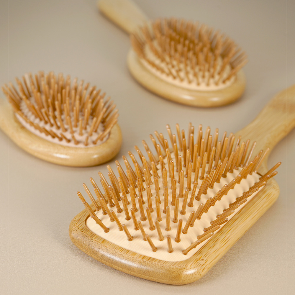 Bamboo Hair Brush Detangling B - đánh giá và giá Hair Care Daily Routine