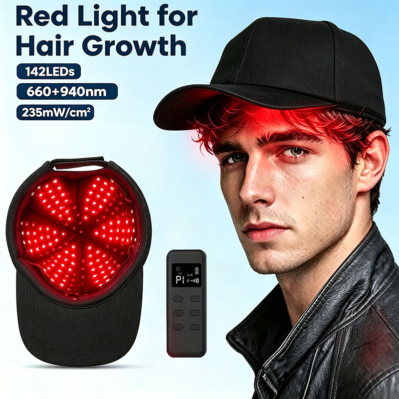 LED Red Light Therapy Hat For  - đánh giá và giá Hair Care Vegan