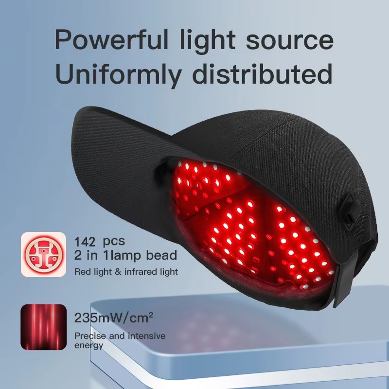 LED Red Light Therapy Hat For  - đánh giá và giá Hair Care Vegan