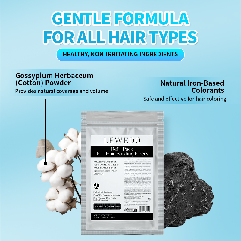 Hair Fibers Powder 100g Instan - đánh giá và giá Hair Care Vegan