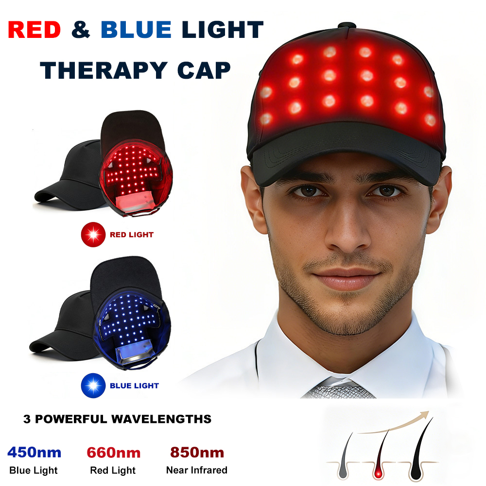 LED Hair Care Cap with Red 660 - đánh giá và giá Hair Care Vegan