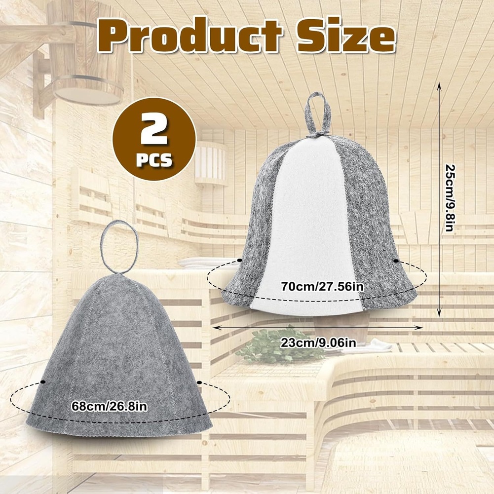 Home Sauna Gray Sauna Hat Saun - đánh giá và giá Hair Care Daily Routine